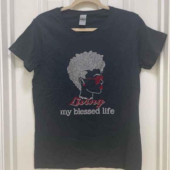 Tee Shirt Black - Size M - Picture 1 of 4